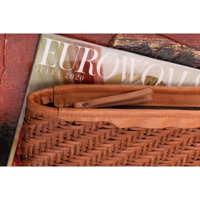 India laptop cover, hand-woven