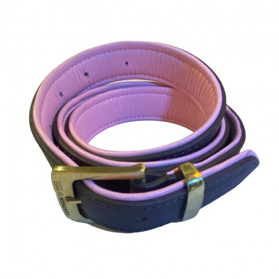 Citywalk belt, cognac/pink