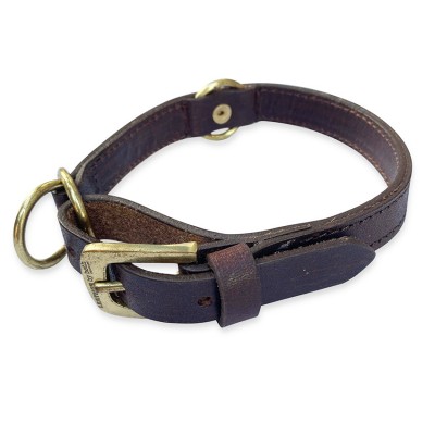 Zugstopp-Halsband, Braun, verstellbar & extra stark