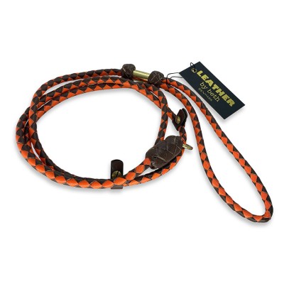 MG Retriever-Leine in Cognac/Orange, dänischen Design