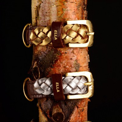 FARBE, LÄNGE & BREITE - Miniflet-Halsband