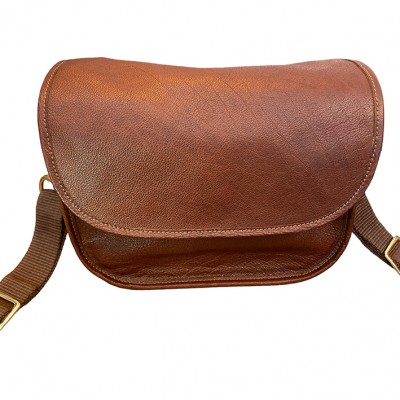 BLIXEN große Patronentasche aus Cashmere Grain Leder
