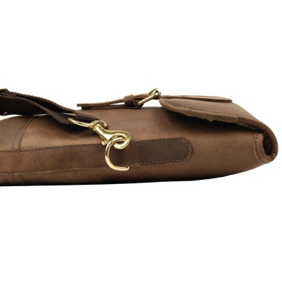 Blixen shotgun slip in Crazy Horse leather