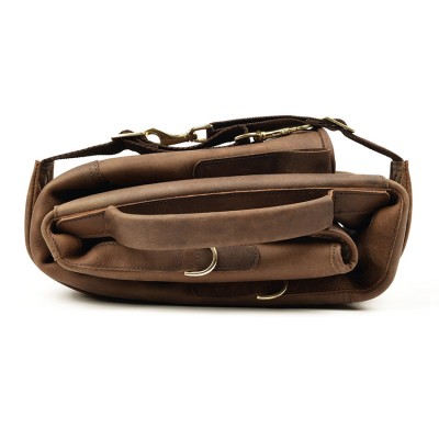 Blixen shotgun slip in Crazy Horse leather