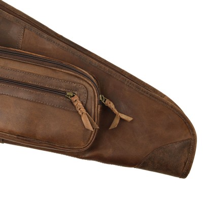 Rifle futteral / Gewehrtasche aus echtem Rindsleder