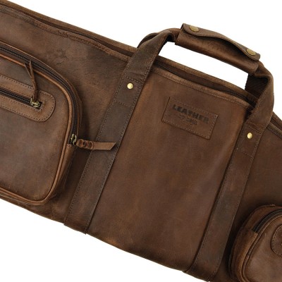 Rifle futteral / Gewehrtasche aus echtem Rindsleder