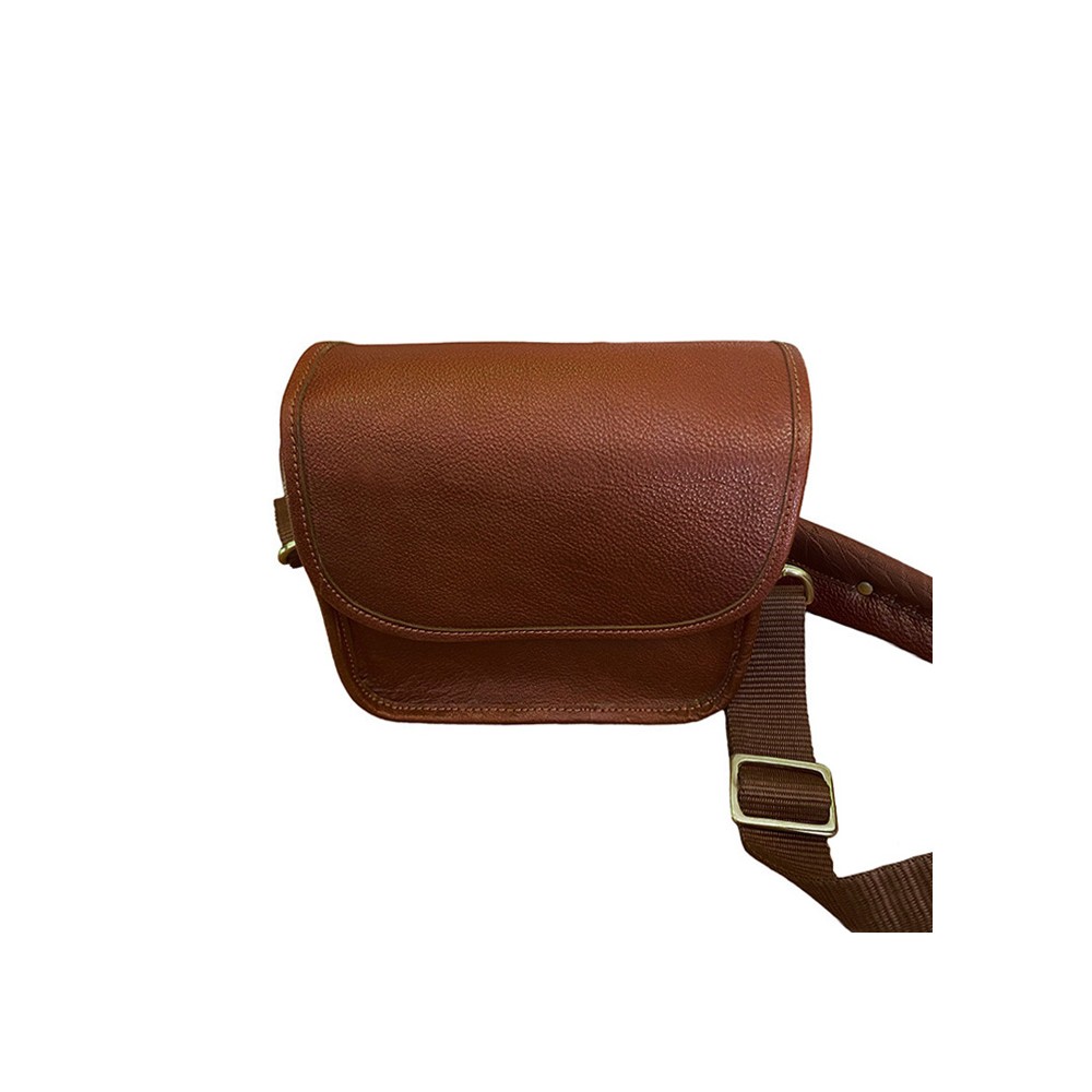 BLIXEN große Patronentasche aus Cashmere Grain Leder