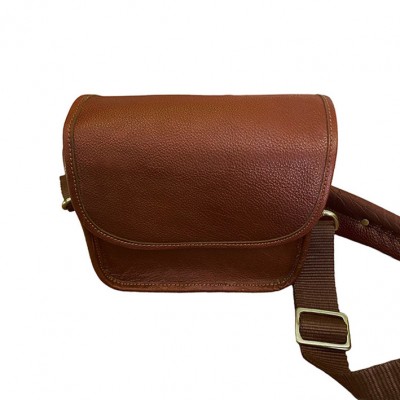 BLIXEN große Patronentasche aus Cashmere Grain Leder