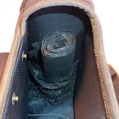 BLIXEN 'go-to-town' & trainings bag i crazy horse leather