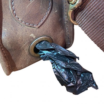 BLIXEN 'go-to-town' & trainings bag i crazy horse leather