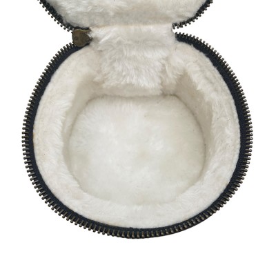 CASE Etui für Fliegenrolle & Schmuck, schwarzes Leder, dänisches Design
