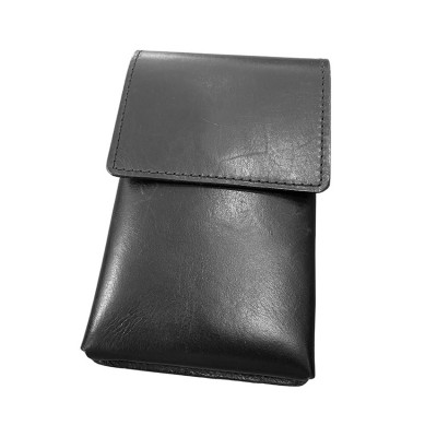 BELT mobil cover, black leather, danish design