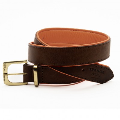 CITYWALK, Braun/Orange Leder, danish Design