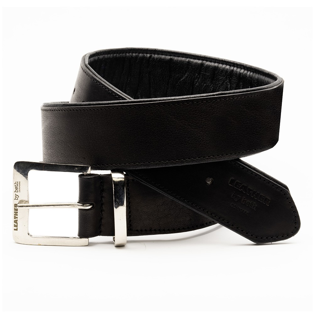 CITYWALK, Schwarz/Schwarz Leder, dänisches Design