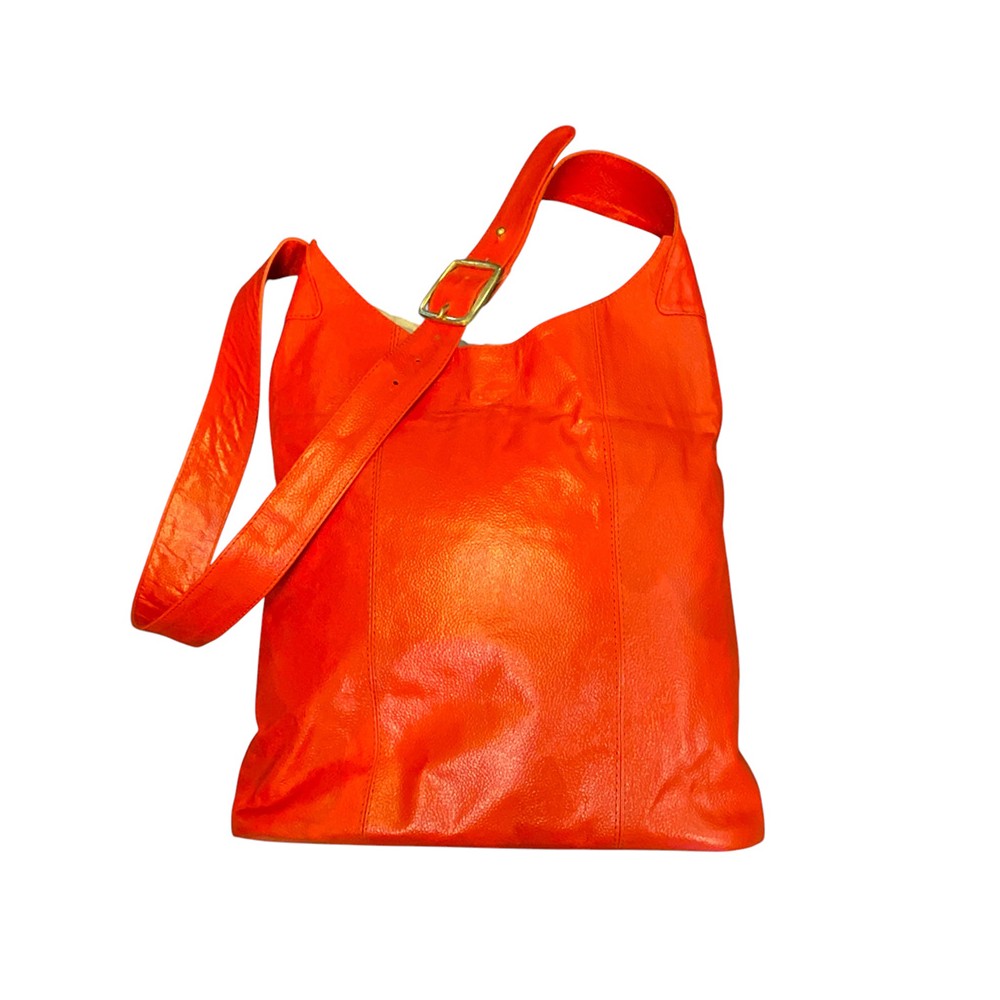 CITYWALK shopper, rødt læder, dansk design