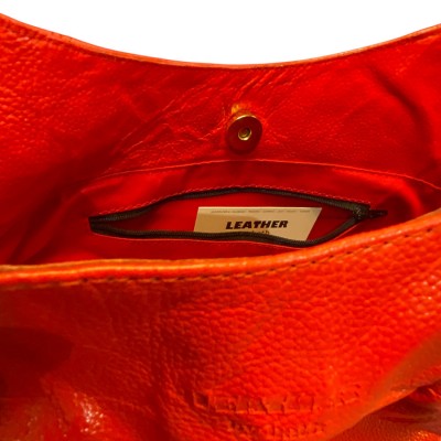 CITYWALK shopper, rødt læder, dansk design