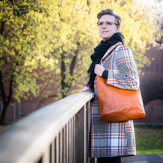 Citywalk shopper, orange,...