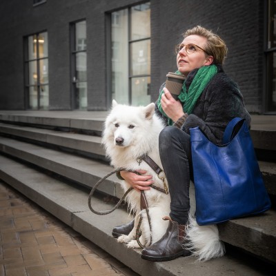 Citywalk Shopper, Blau, dänisches Design