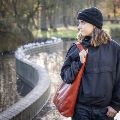Citywalk shopper, red, danish design