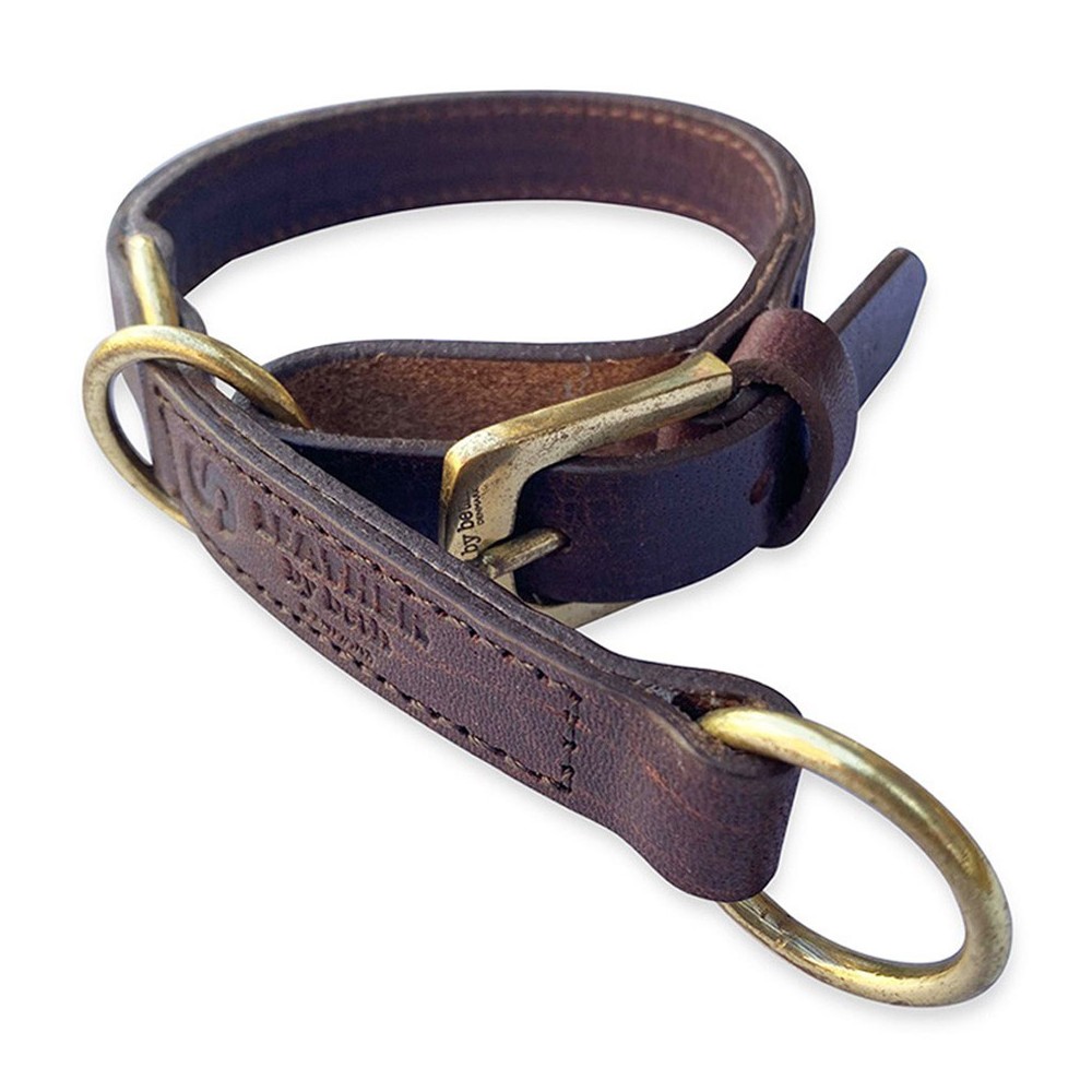 Zugstopp-Halsband, Braun, verstellbar & extra stark