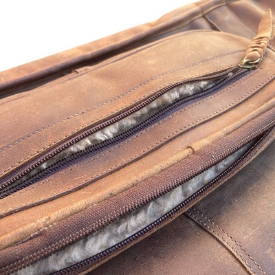 Büchsen Futteral / Gewehrtasche aus echtem Rindsleder