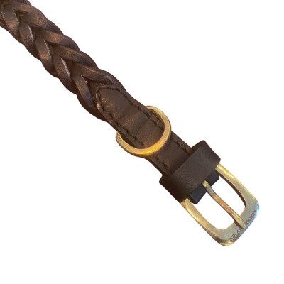 HUBERTUS Hundehalsband Schwarz, dänisches Design