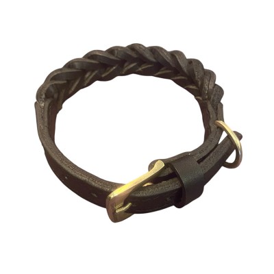 HUBERTUS Hundehalsband Schwarz, dänisches Design