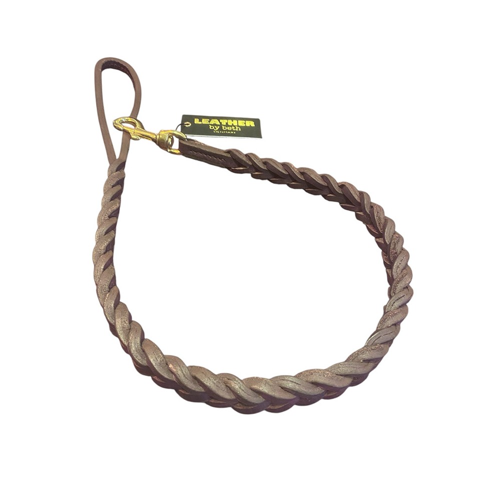 HUBERTUS dog leash, cognac, danish design