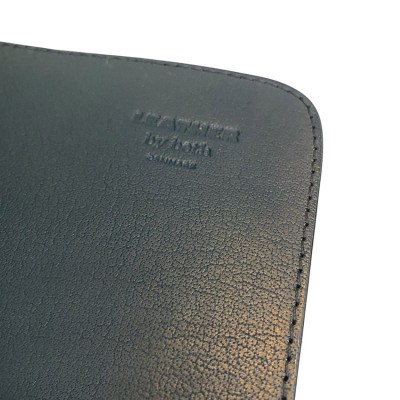 Mouse pad in full grain leather / H.C. Andersen 'swan'