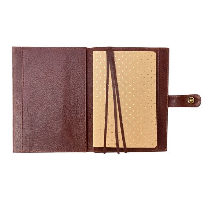 HILTON Bullet Journal in Cashmere leather