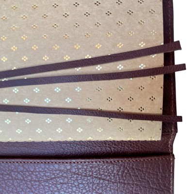 HILTON Bullet Journal in Cashmere leather