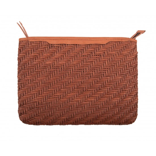 India laptop cover, hand-woven