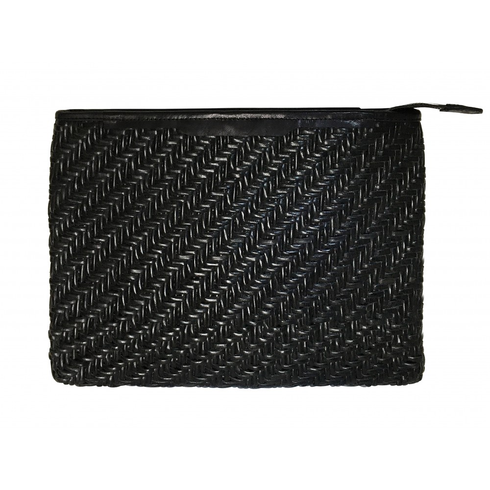 India Laptop-Cover, handgeflochten